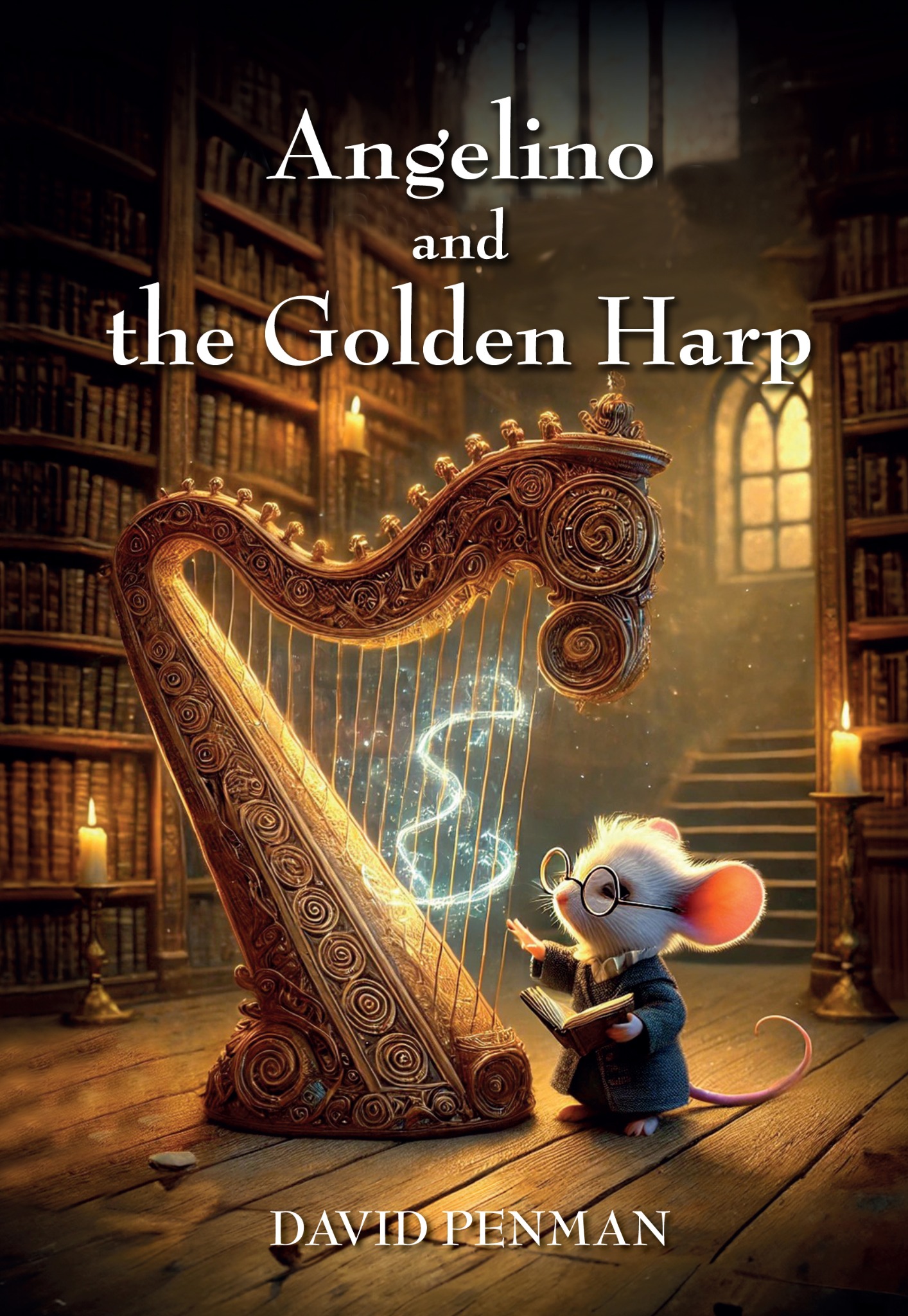 Angelino and the Golden Harp cover